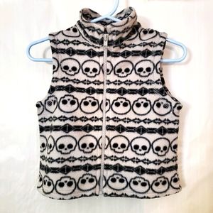 6-9 Baby Boys Garanimals Fleece Skull Vest